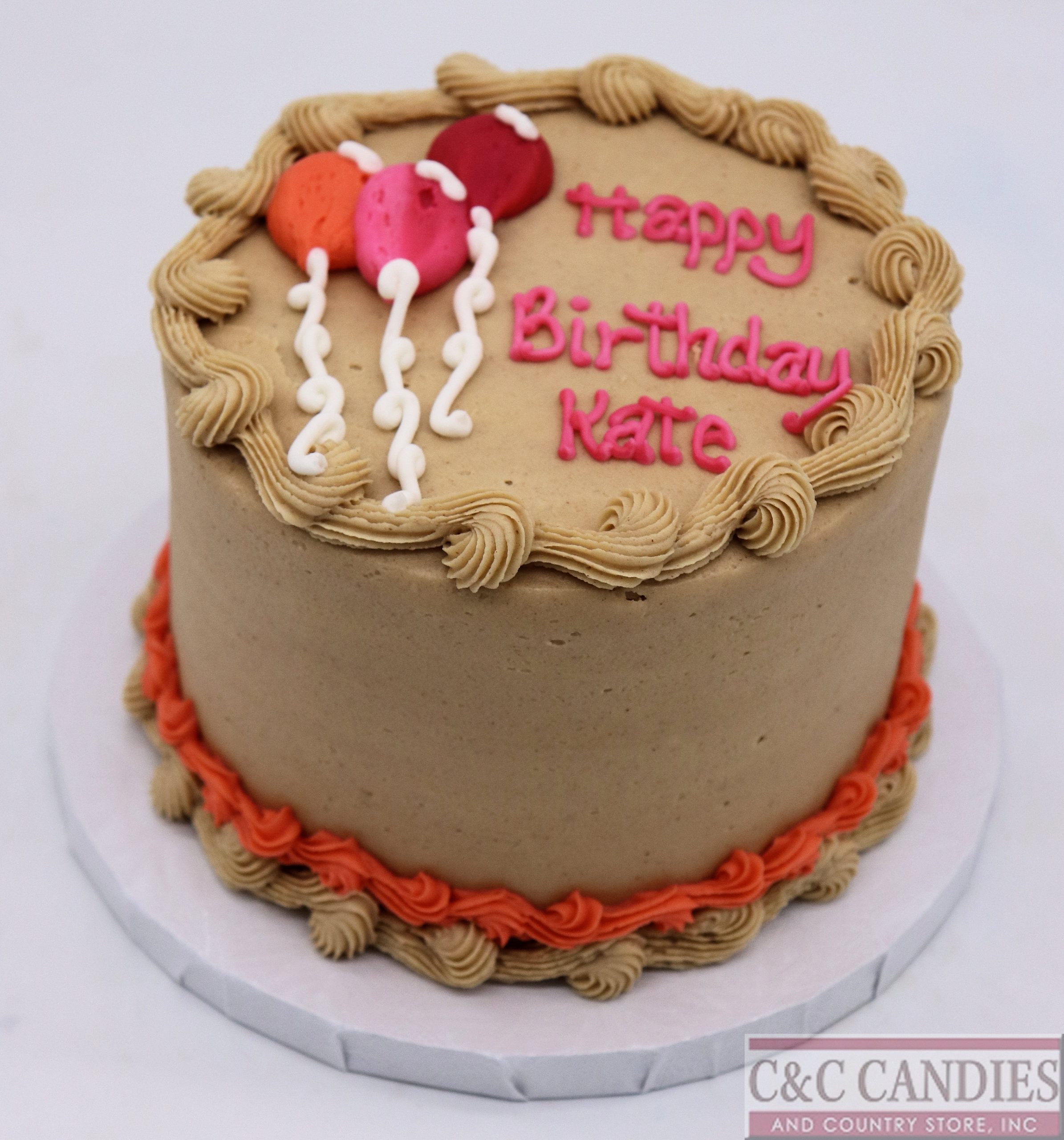 Party Time Balloons - Round Cake - Image 2