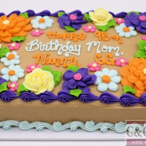 Garden Jubilee Sheet Cake