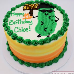 You're A Big Dill Round Cake