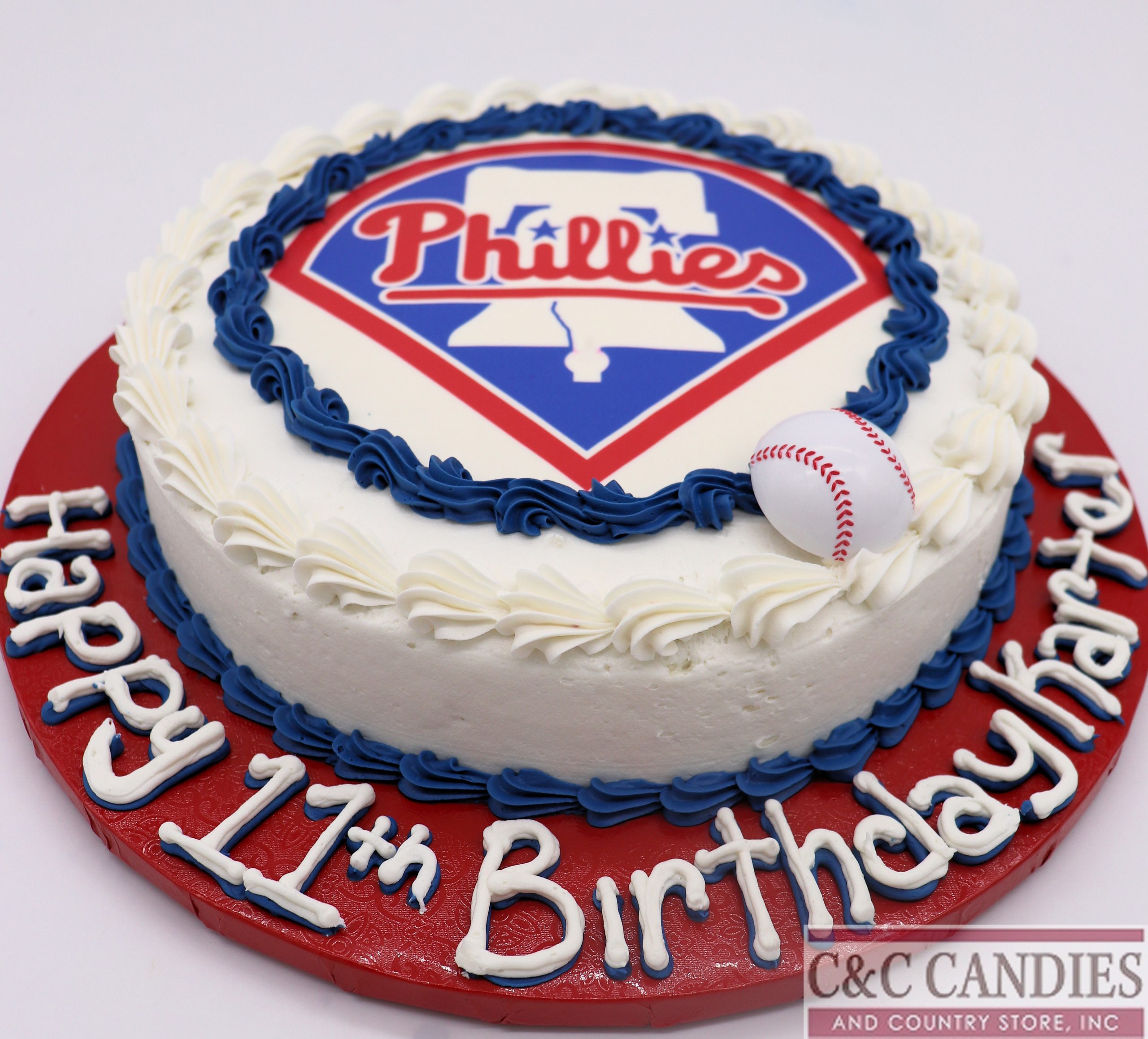 Team Spirit Round Cake - Image 4