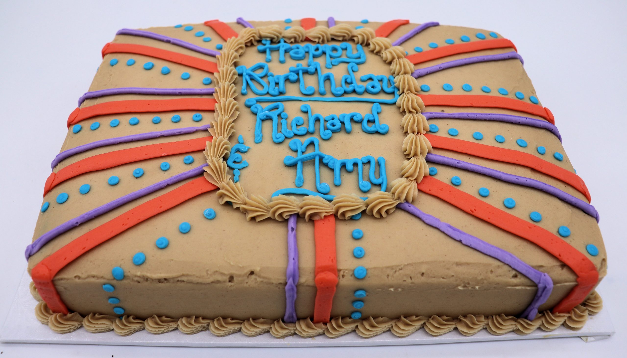 Celebration Rays Sheet Cake - Image 3