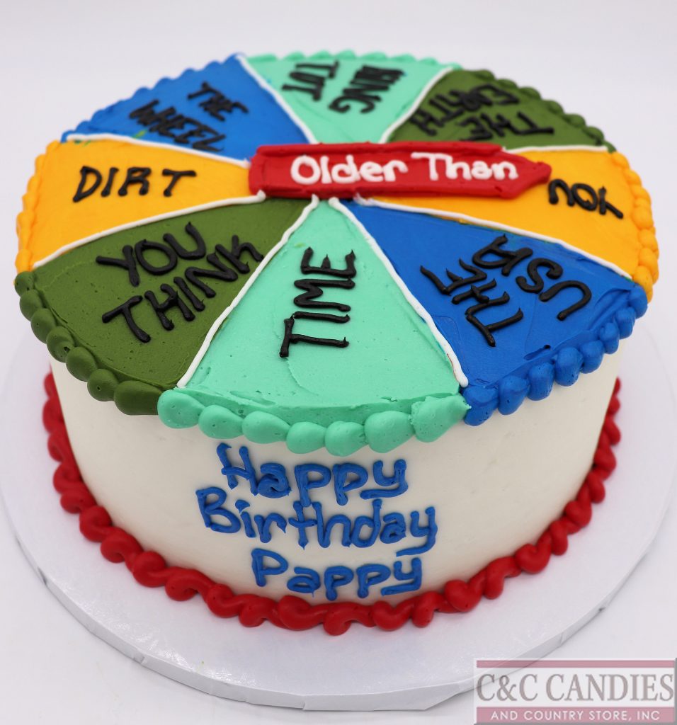 Older Than...Round Cake