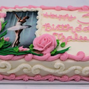 Ballet Dreams Sheet Cake