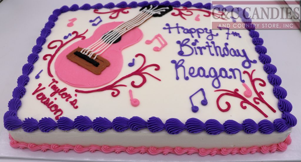 Taylor's Version Sheet Cake