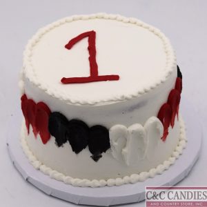 Color Splash Smash Cake