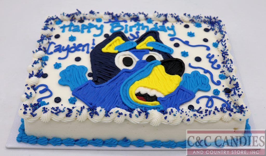 Playful Pup Sheet Cake