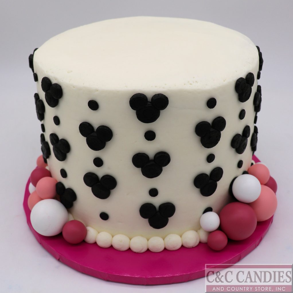 Mouse Ears & Magic Round Cake