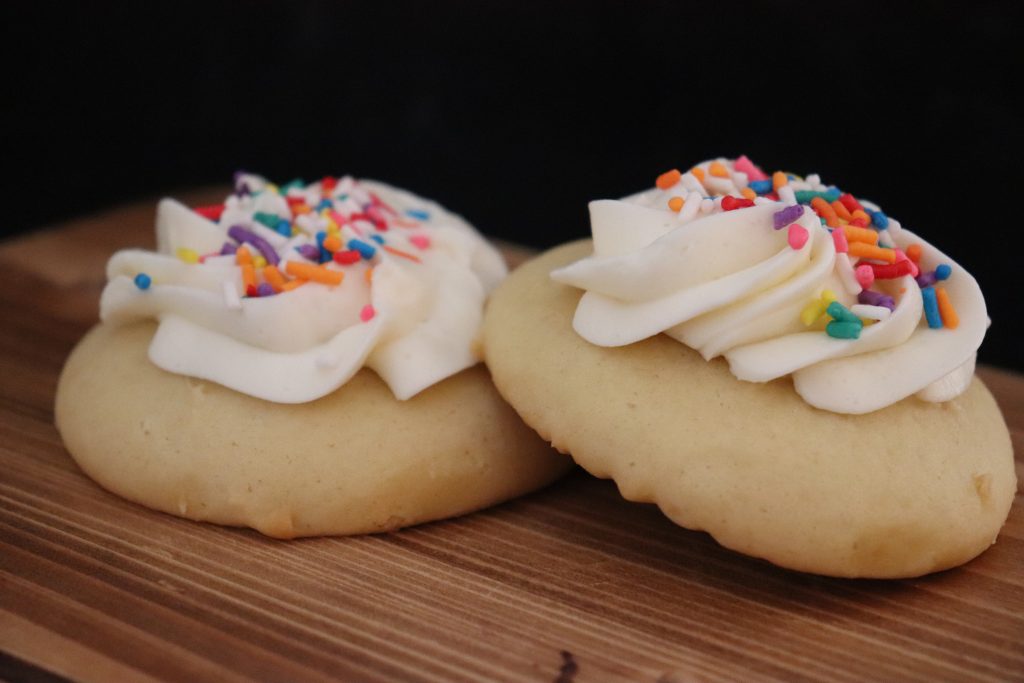 Sour Cream Cookies with Icing