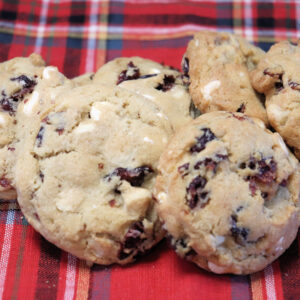 White Chocolate Cranberry Cookies