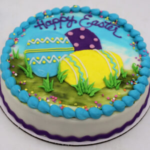 Easter Egg Hunt - Round Cake