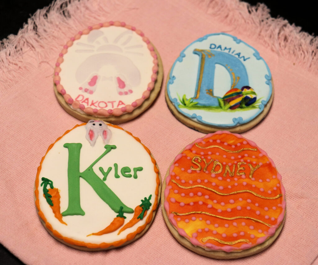 Personalized Easter Cookie