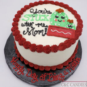 Stuck with Me - Round Cake