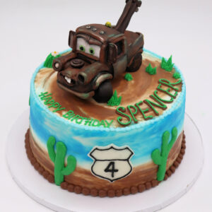 Mater’s Route 4 Adventure Cake