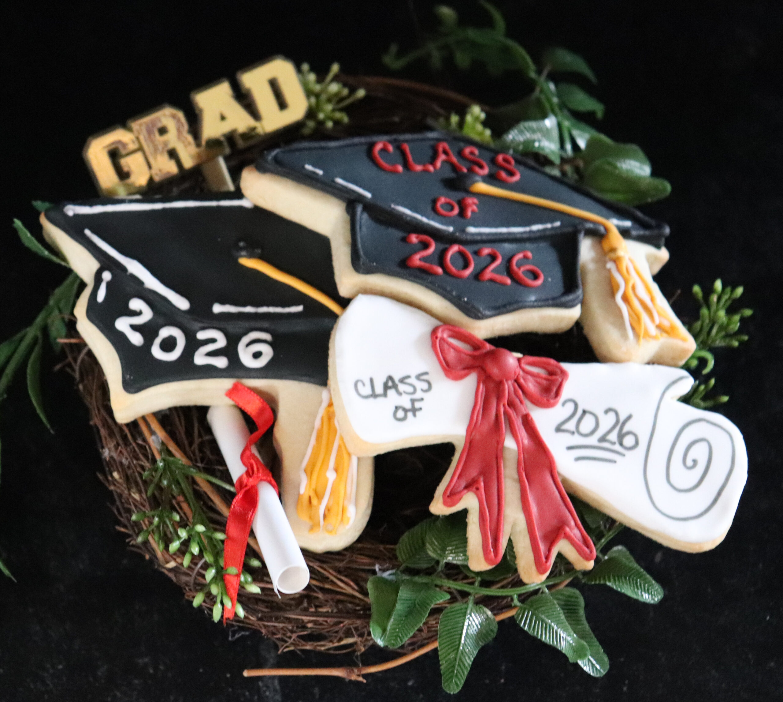 Graduation Royal Iced Cookies - Image 3