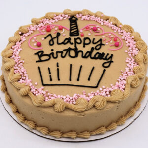 Cupcake Wishes Round Cake