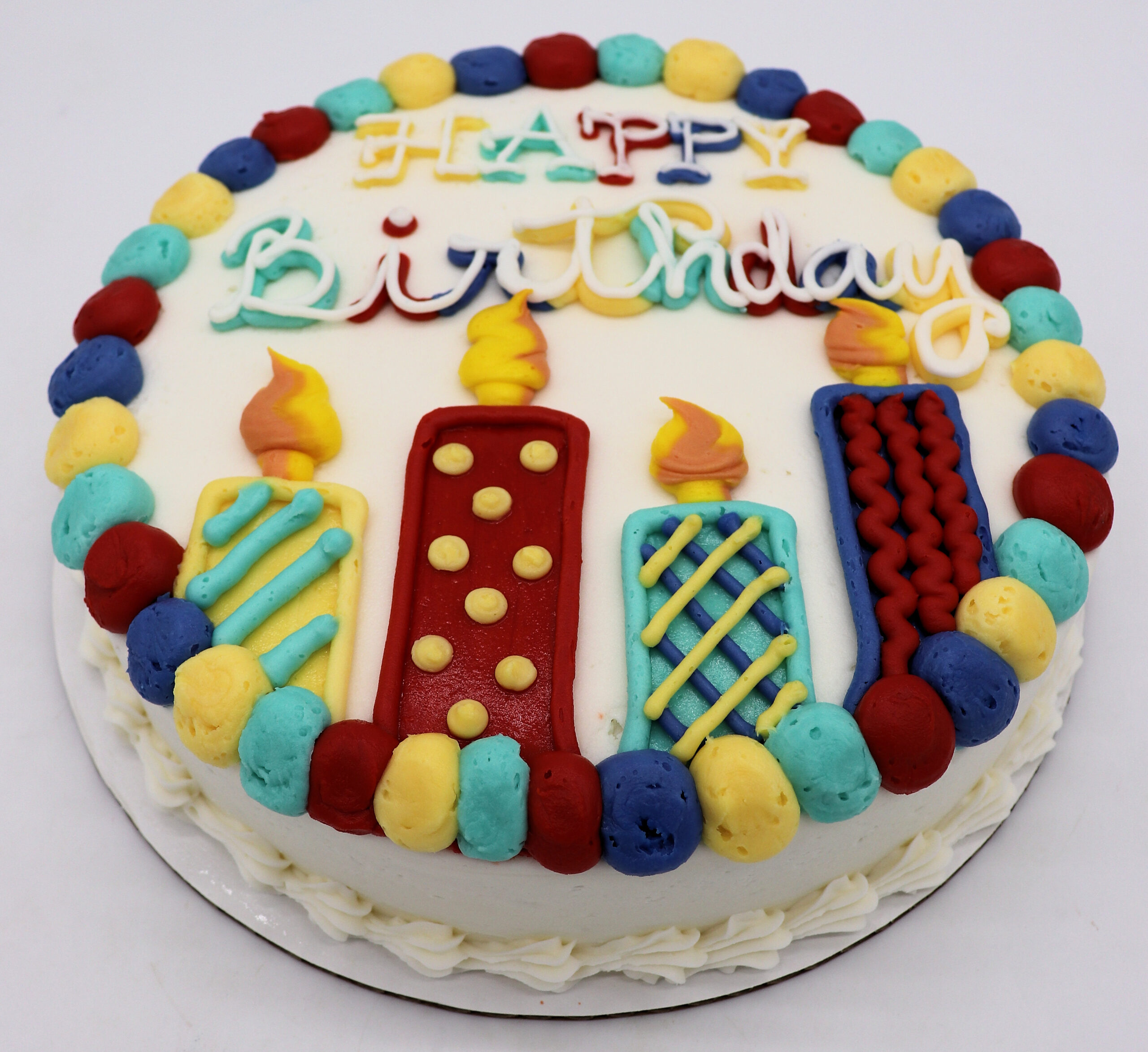 Wish Upon a Candle Round Cake