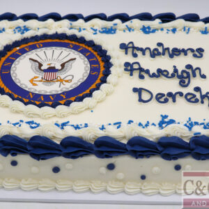 Salute to Service Cake