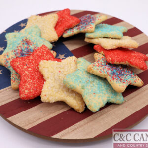 Patriotic Star Sugar Cookies