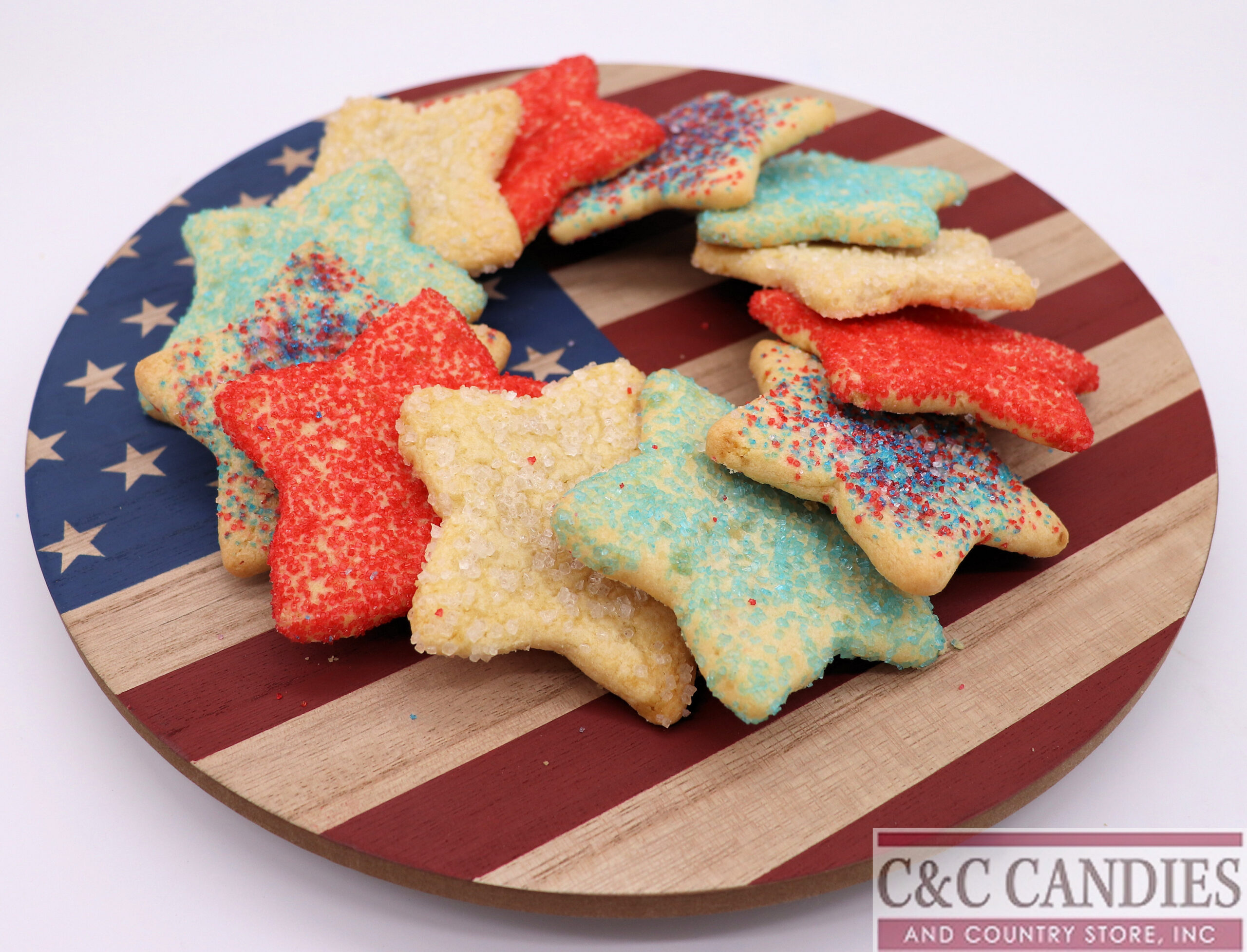 Patriotic Star Sugar Cookies