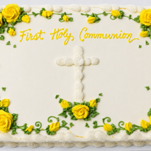 Blooming Faith Sheet Cake