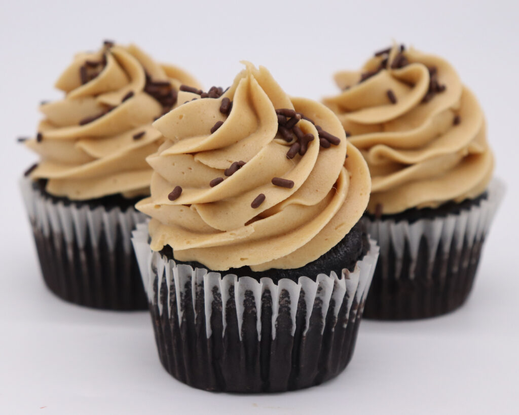 Chocolate Cupcakes Peanut Butter Icing