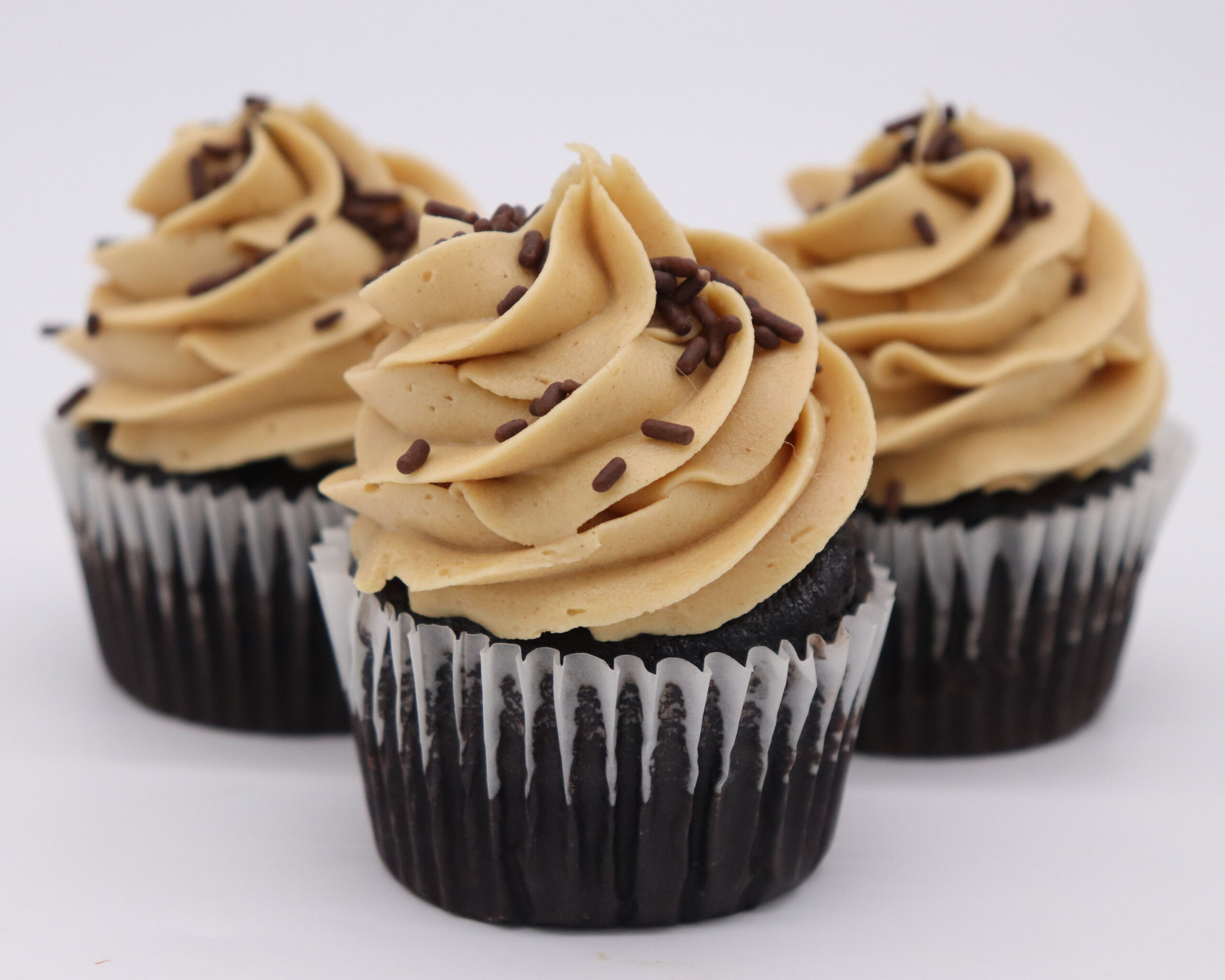 Chocolate Cupcakes Peanut Butter Icing