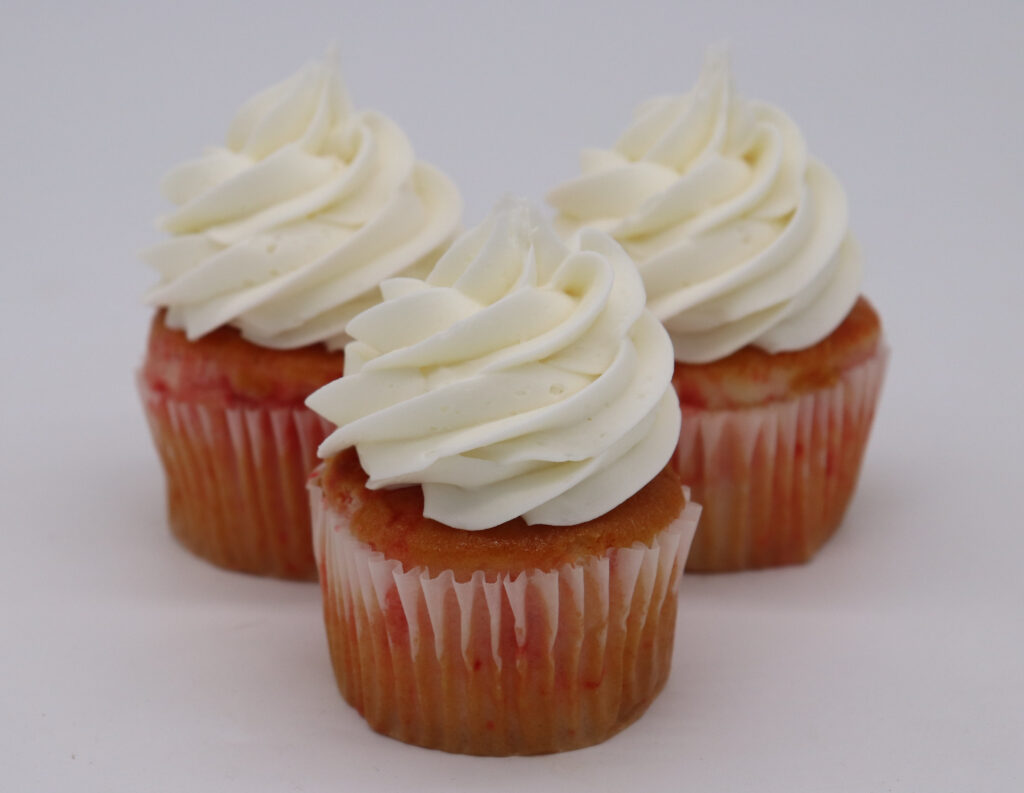 Strawberry Swirl Cupcakes