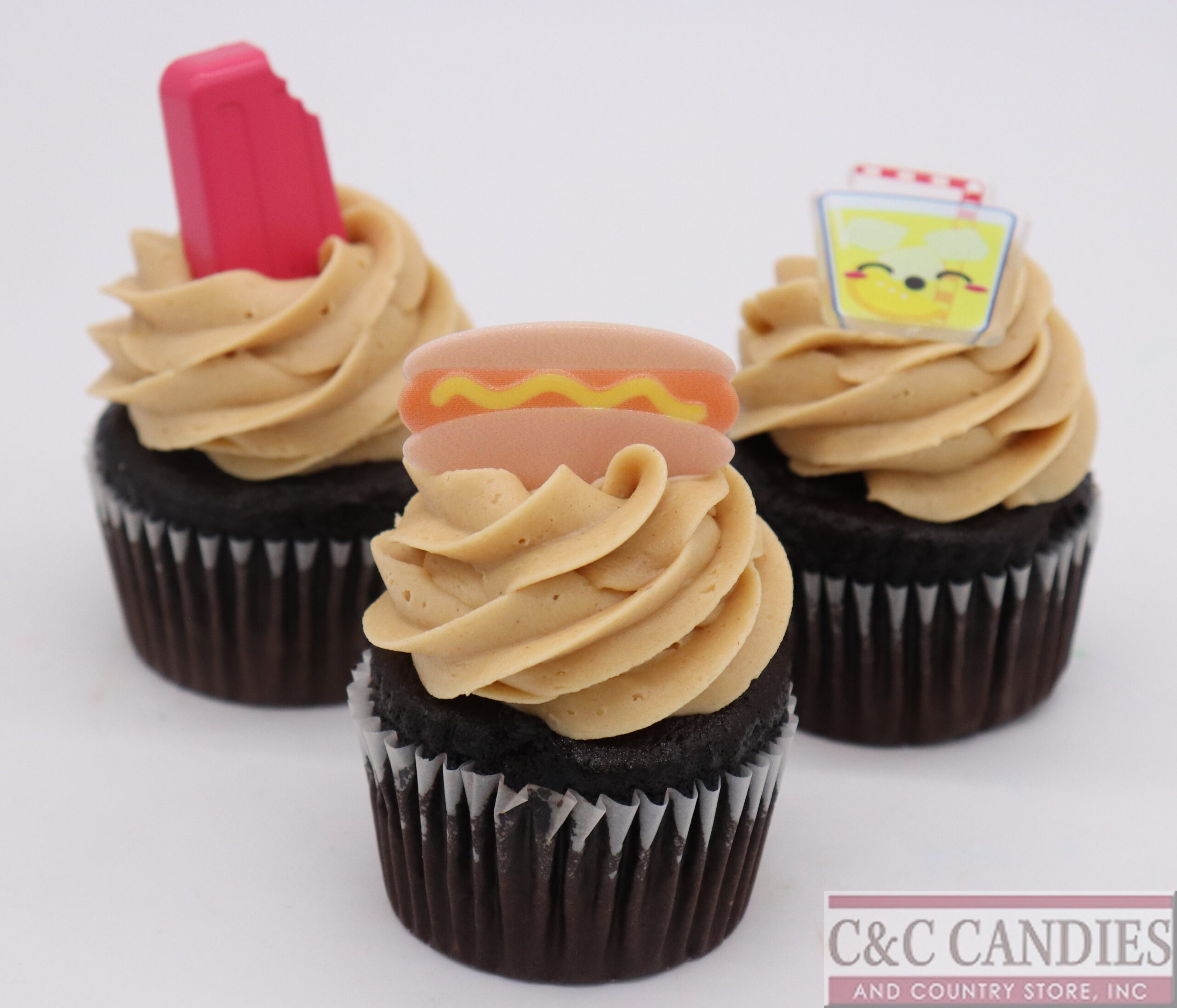 Chocolate Cupcakes Peanut Butter Icing - Image 4