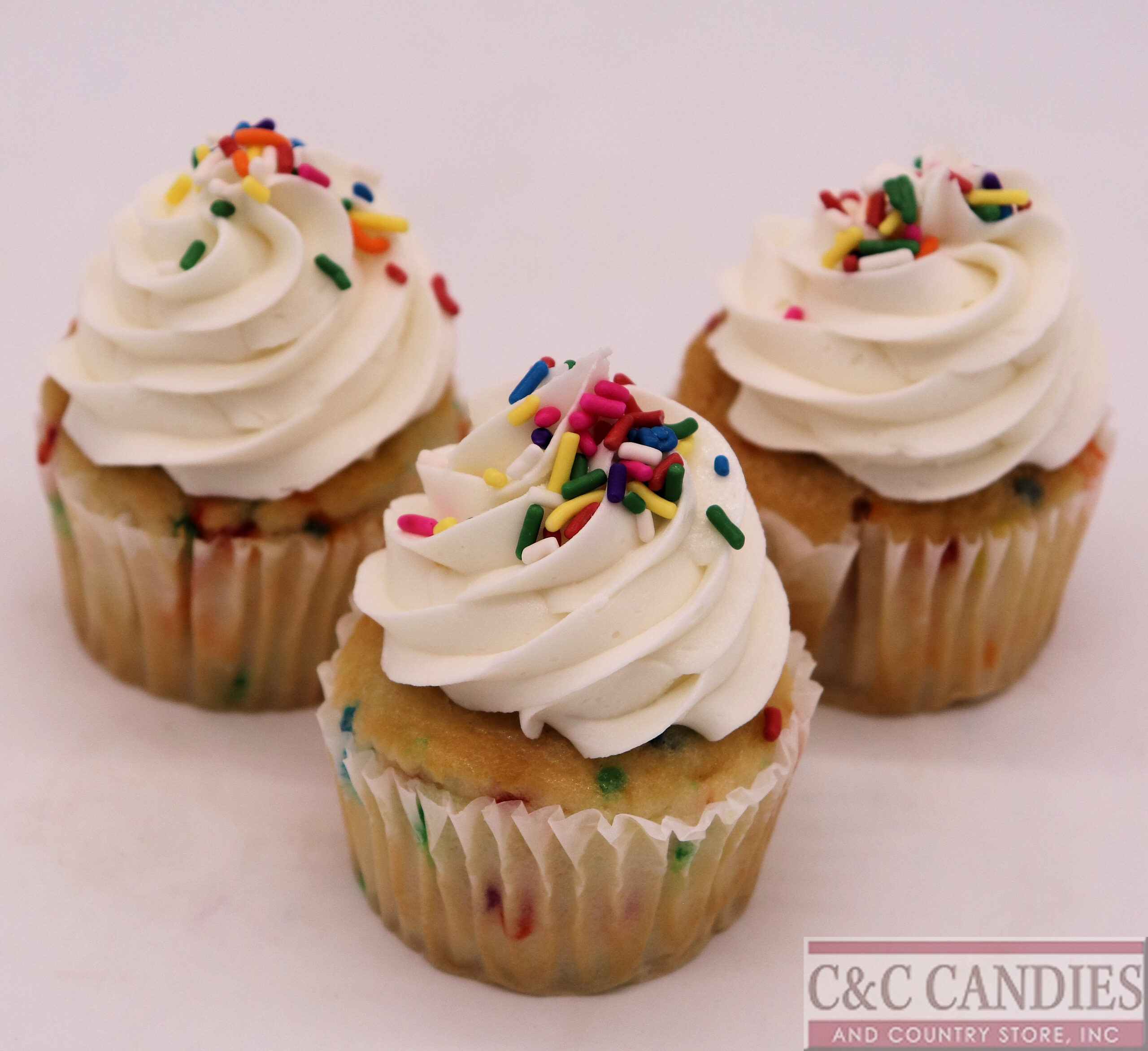 Confetti Cupcakes