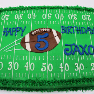 Game Day Kickoff Sheet Cake